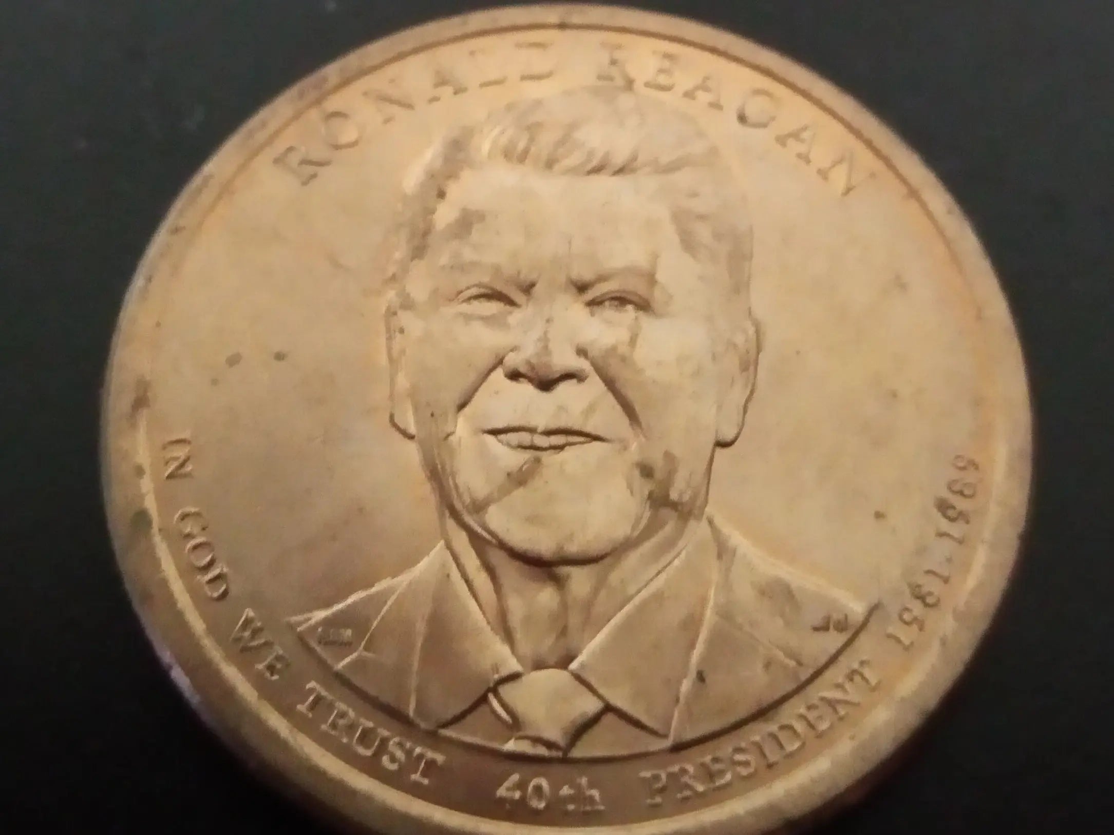 Ronald Reagan Dollar Coin Al the Penny Guy