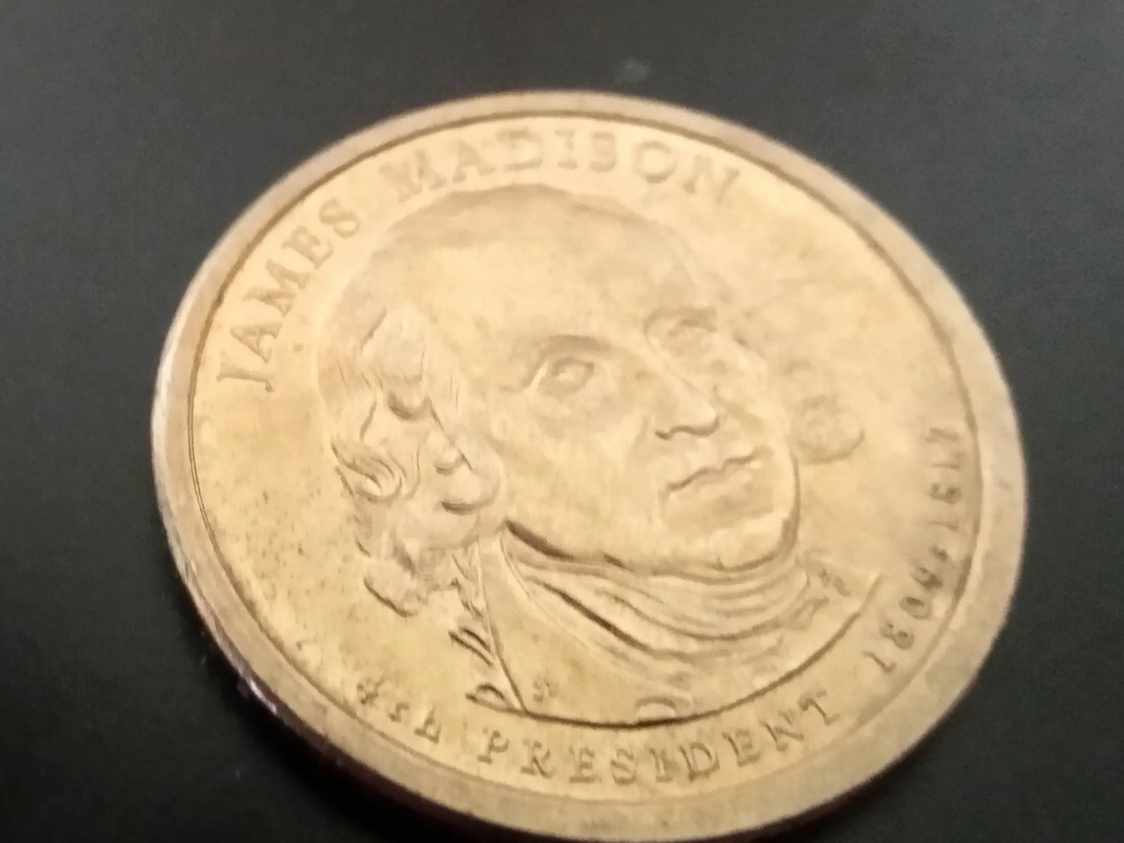 James Madison Dollar Coin - Presidential Series Al the Penny Guy
